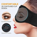 3D Sleep Eye Mask with Bluetooth – Ultimate Comfort for Restful Sleep