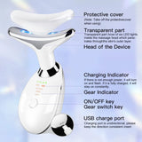 7-Color LED Neck & Face Beauty Device – Lift, Firm & Rejuvenate