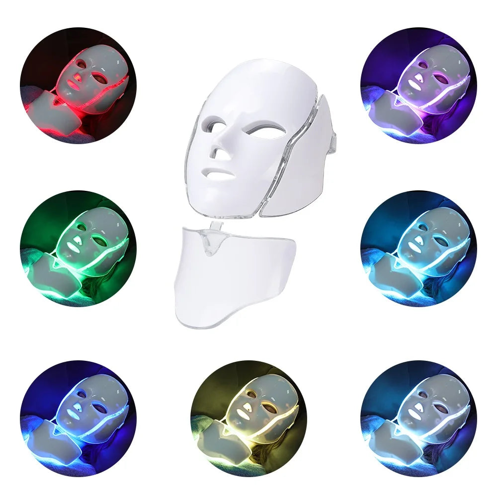 Advanced LED Face & Neck Mask – Science-Powered Beauty Transformation