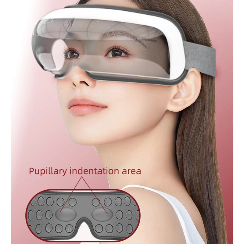 Intelligent Eye Massager with Heat, Acupressure & Relaxation Therapy