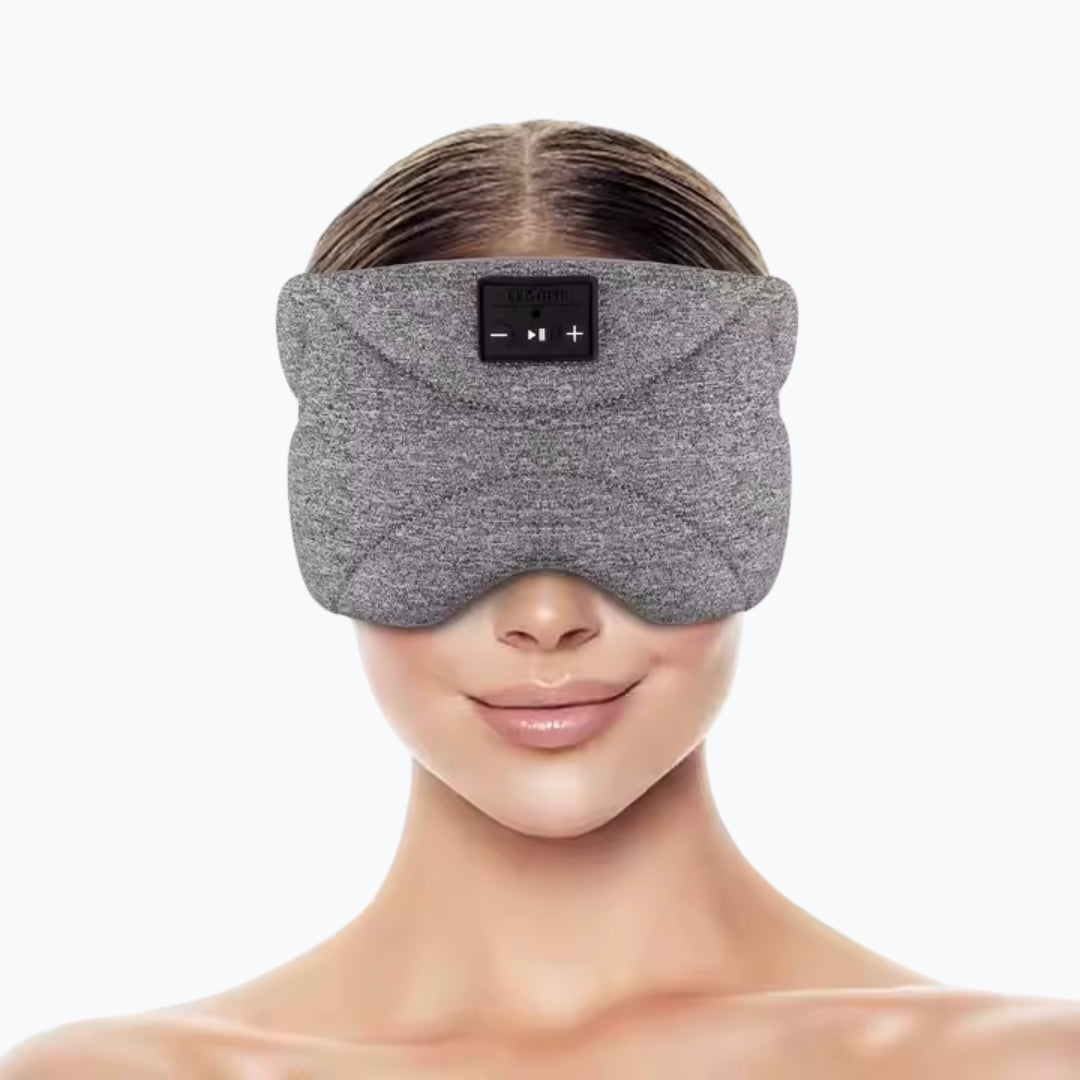 SmartSleep™ – Intelligent Sleep Mask with Built-in Bluetooth Headphones + Free Meditation Guide (Digital Bonus)