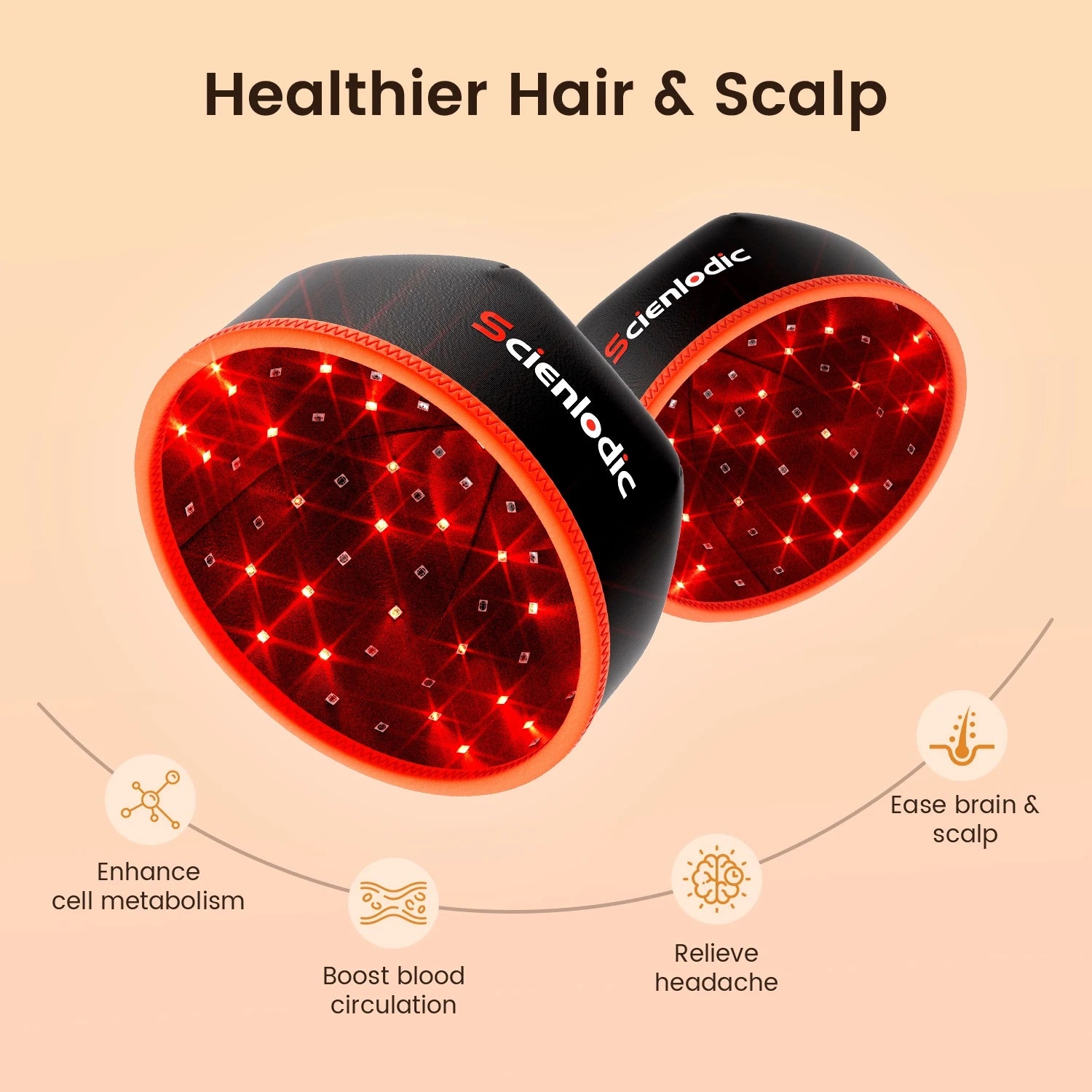 Red Light Therapy Cap – Boost Hair & Mind Wellness