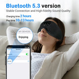 NeyroZen™ 3-in-1 Bluetooth Sleep & Meditation Mask with White Noise