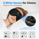 NeyroZen™ 3-in-1 Bluetooth Sleep & Meditation Mask with White Noise