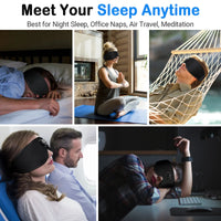 NeyroZen™ 3-in-1 Bluetooth Sleep & Meditation Mask with White Noise