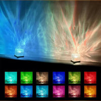 Aurora Flow – LED-Lichtwürfel mit Wasserfluss-Effekt und 16 Farben