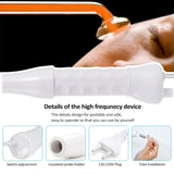 NeyroZen™ High-Frequency Skin & Hair Therapy Wand – 4-in-1 Anti-Aging, Acne & Hair Regrowth Solution