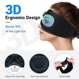 NeyroZen™ 3-in-1 Bluetooth Sleep & Meditation Mask with White Noise