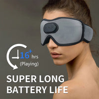 3D Bluetooth Sleep Mask – Ultimate Comfort & Sound for Restful Sleep