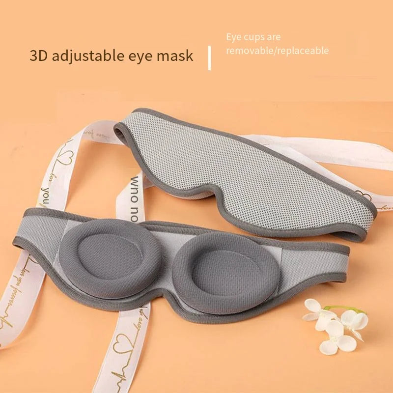 3D Adjustable Sleep Mask – Ultimate Comfort for Deep, Restful Sleep