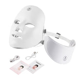 LED Face & Neck Mask – 7-Color Light Therapy for Skin Rejuvenation