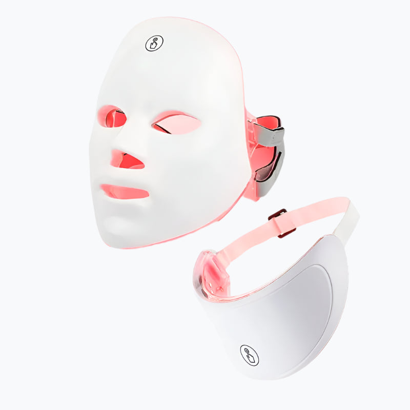 LED Face & Neck Mask – 7-Color Light Therapy for Skin Rejuvenation