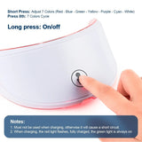 LED Face & Neck Mask – 7-Color Light Therapy for Skin Rejuvenation